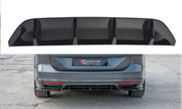 CUP Diffusor Ansatz Schwarz FüR VW Passat B8 3G R Line Heckansatz HeckschüRze