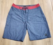 Rip Curl Mirage Board Shorts Mens Sz 30, Drawstring Closure, Side Pocket
