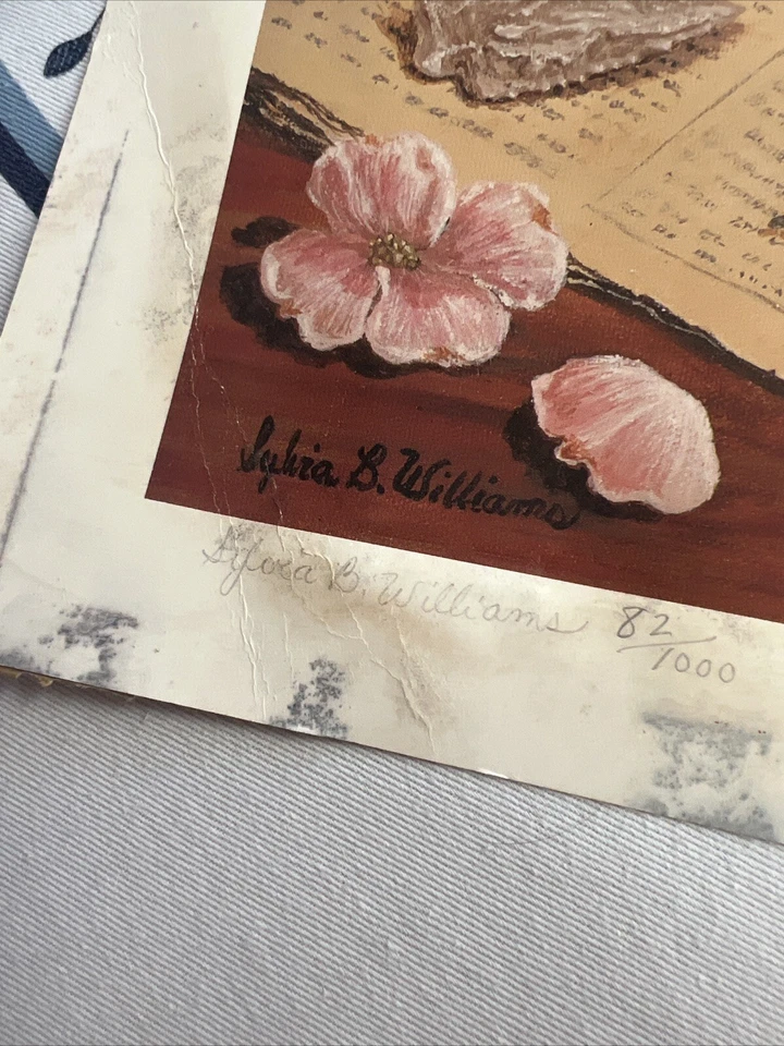 Impresión firmada por voluntarios de la Universidad de Tennesse edición limitada 200 aniversario Foto 2 de 3