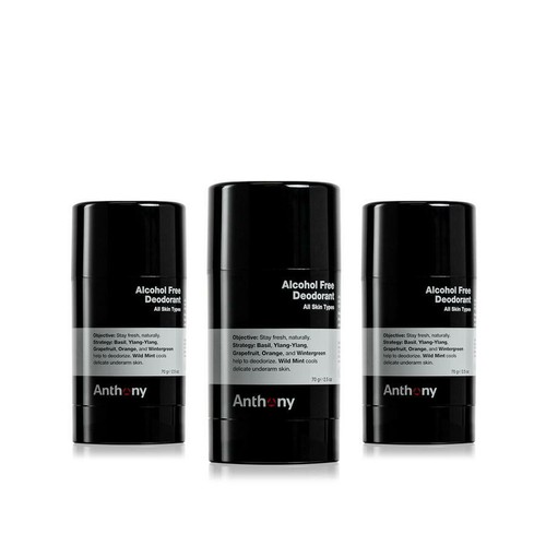 Anthony alkoholfreies, aluminiumfreies Deodorant (3er Pack) - Bild 1 von 7