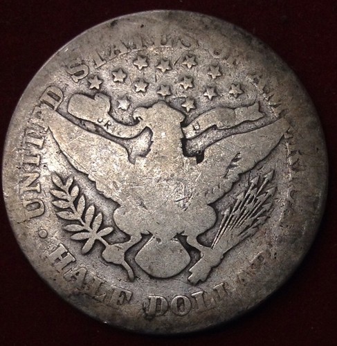 1895 50C Barber Half Dollar - Bild 2 von 2