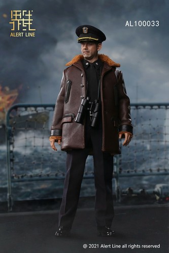 ALERT LINE WWII U.S.NAVY Destroyer Commander 1/6 Soldier Action Figure Model Toy - Picture 7 of 15