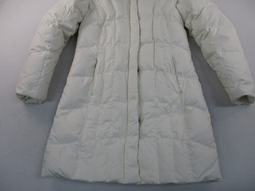 Eddie Bauer Premium Quality Goose Down Jacket Womens Small White 700 Fill - Picture 5 of 16