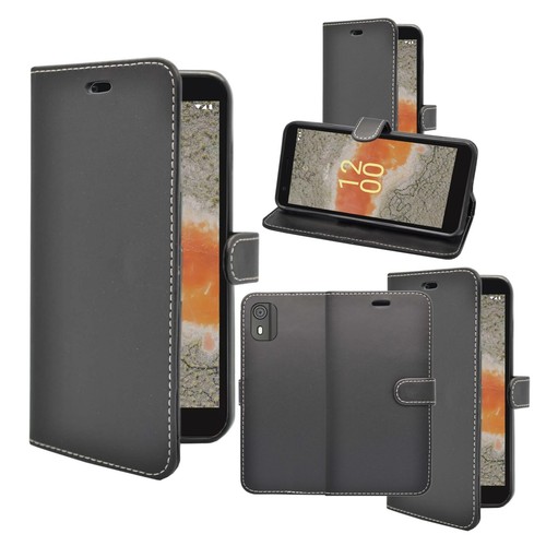 For Nokia C02 Case Wallet Flip PU Leather Kickstand Card Holder Phone Cover - Picture 36 of 48