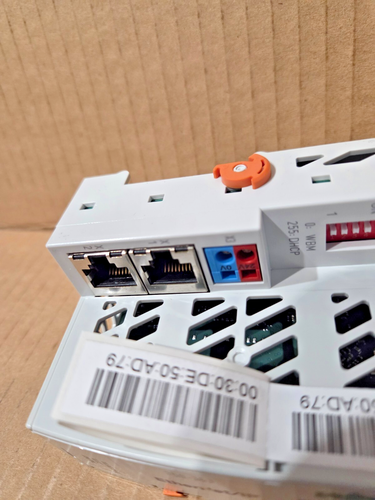 WAGO Ethernet IP 4th Generation Fieldbus Coupler 24VDC 750-363 Made in Germany - Bild 9 von 12