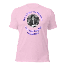 "Della Street for President" T-shirt Political Parody Feminist Secretary