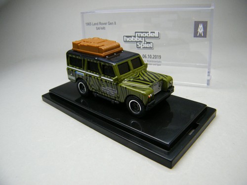 Matchbox 2019 Leipzig Convention 1965 Land Rover Gen II green (B 1of125) - Bild 6 von 10