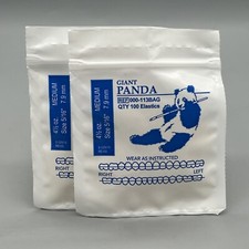 2 Giant Panda American Orthodontics Dental Elastics Rubber Bands Braces