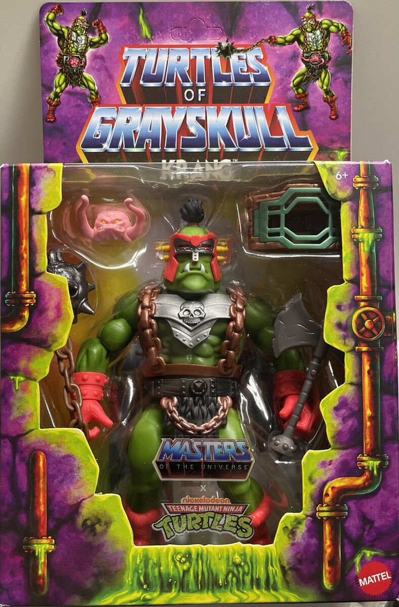 TURTLES OF GRAYSKULL “KRANG” Masters Of The Universe 2024 TURTLES OF GRAYSKULL “KRANG” Masters Of The Universe 2024