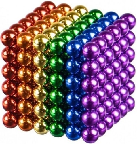 Neodym Magnete Starke Kugeln 5 mm Ø - Puzzle- Spiel-Würfel 8 Farben -216tlg - Bild 10 von 14