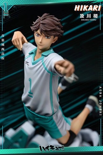 HIKARI Studio aikyuu!! Oikawa Tooru Harzstatue auf Lager H40cm Sammlung Neu - Bild 3 von 9