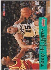 1995 NBA Hoops Vinny Del Negro #145 San Antonio Spurs Basketball
