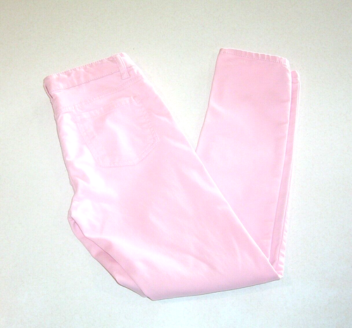 Girl's SO Pink Floral Stretch Denim Jeggings 12 - Imagen 2 de 4