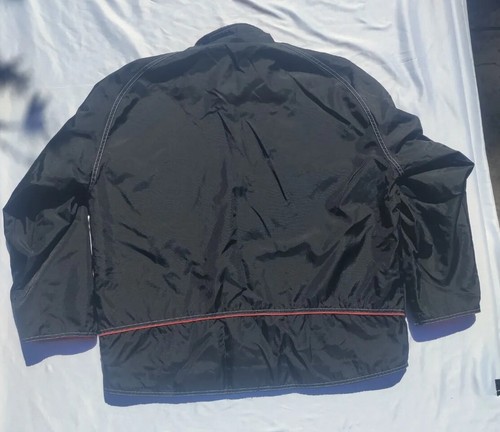 Giro Cycling Mechanic Bomber Jacket. Made In Canada Men's Size M Black & Red - Imagen 8 de 8