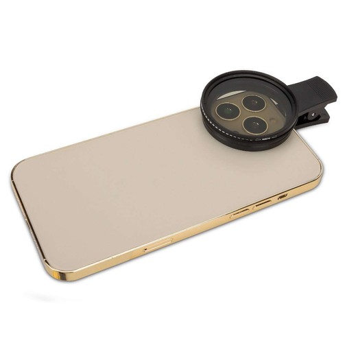 Universal Solar Eclipse Camera Lens Filter with Clip for Smartphone Enhancing US - Picture 10 of 11