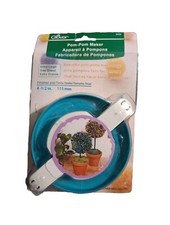 NEW Clover Pom-Pom Maker - Extra-Large Finished Size 4-1/2 inches Item 3228