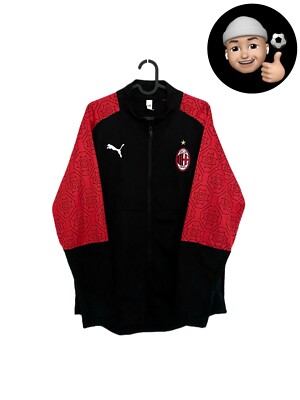 M 2018 2019 AC Milan Puma Training Pre Game Soccer Football Jacket
