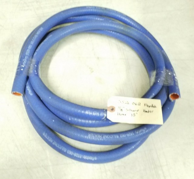25ft 5/8" ID Flexfab 5526 Silicone Heater Hose Blue 16mm Coolant