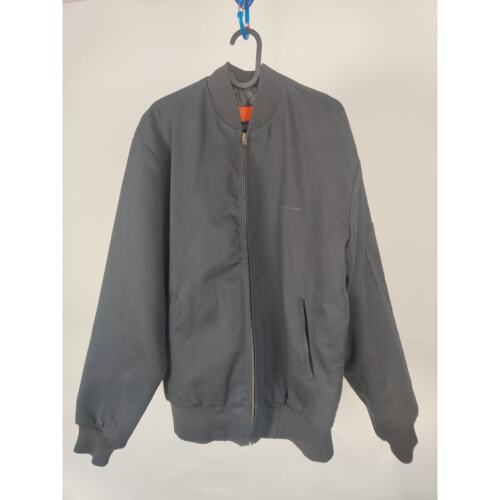 (V) Red Kap Heavyweight Parka SUPER RARE ORIGINAL Navy Blue Mens M - Picture 2 of 10