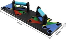 MengK 9 in1 Push-up Board Rack Workout Train Exercise Pushup Stands Fitness Spor