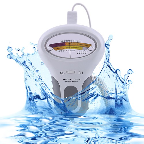 Elektronischer Wassertester für Chlor und pH-Wert Pool Messgerät Wasserqualität - Bild 21 von 24