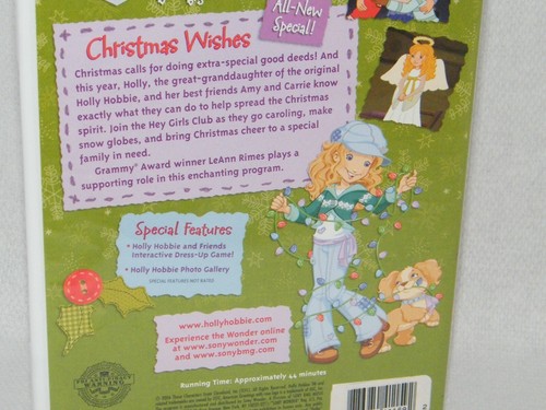 Holly Hobbie & Friends DVD . Christmas Wishes (Doing Good Deeds) . LeAnn Rimes - Picture 4 of 6