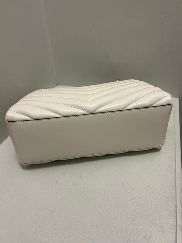 Michael Kors Whitney MD Chain Strap Shoulder Tote Bag+Trifold Wallet-Light Cream - Picture 16 of 24