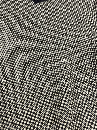 Vtg Polo Ralph Lauren Houndstooth Plaid Wool V-Neck Brown Sweater Men’s L Wool - Picture 2 of 6