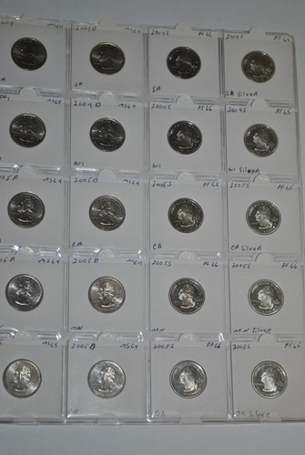 1999-2008 200-coin 50 State Quarter Complete UNC Set - Picture 6 of 11