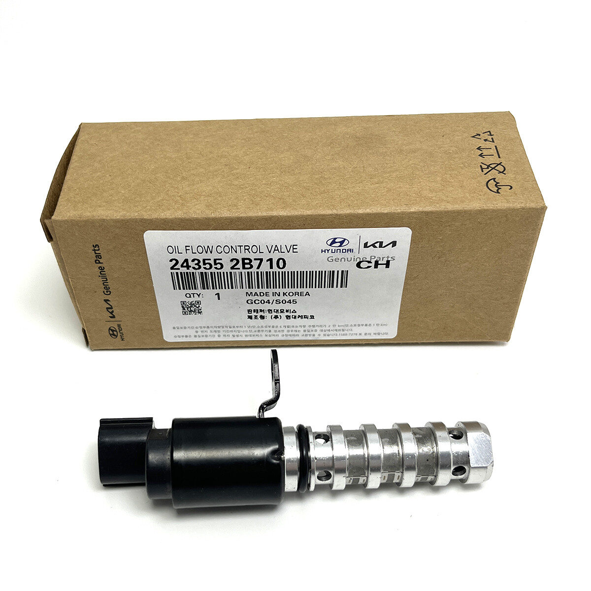 Genuine VVT Variable Valve Timing Solenoid For Hyundai Kia 1.6L 243552B710 eBay