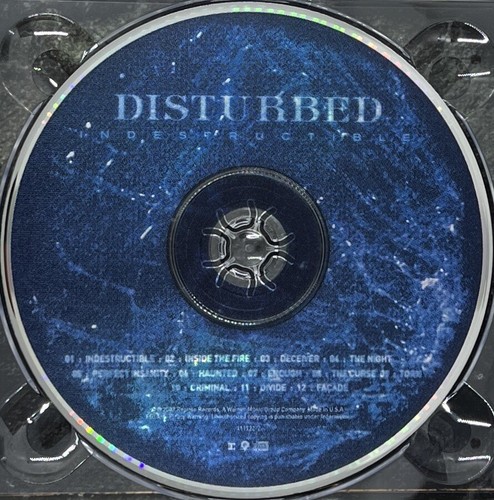 Indestructible by Disturbed (CD/DVD, 2008) heavy metal, hard rock, Nu Metal - Imagen 9 de 10