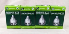 4 Pack Greenlite Water Saving Chrome Shower Head High Efficiency 1.5 GPM