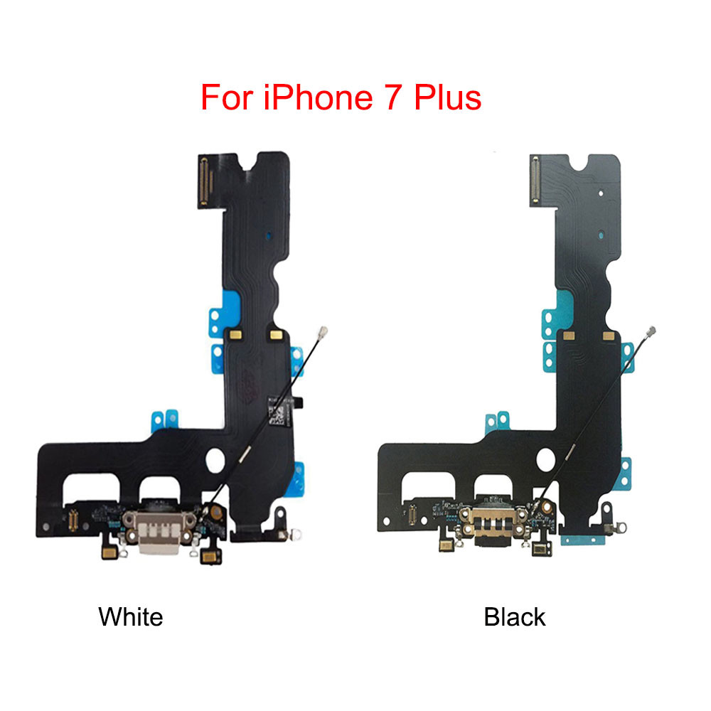 For iPhone /7+ Charging Port Connector Dock w/ Headphone Jack Mic Replace  Flex
