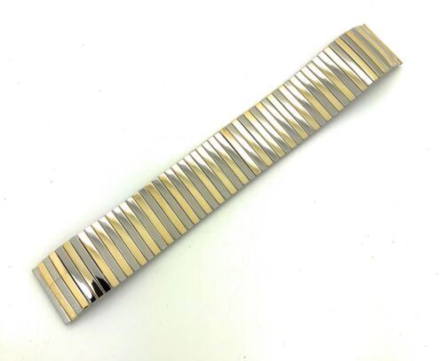 20 mm schwarz weiß rot Farben dünn Metall Stretch Erweiterung Uhrenband Twist O Flex - Bild 47 von 55