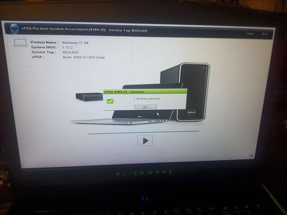 Alienware 17 R4 17.3" i7-7700HQ 500GB-M.2SSD + 1TB-HDD 16GB GTX 1070 1440P 120HZ Foto 2 de 4