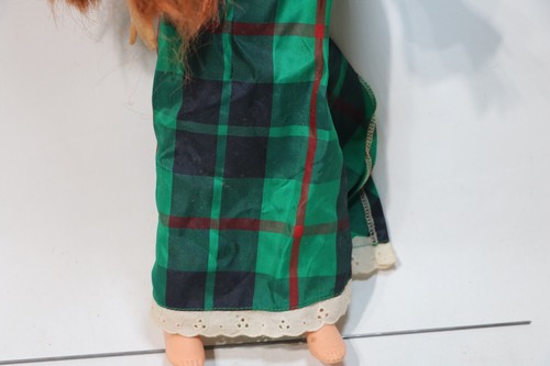 1971 Ideal CRISSY MOVIN' GROOVIN' DOLL Original Green Plaid Dress Hair Grows - Picture 5 of 15