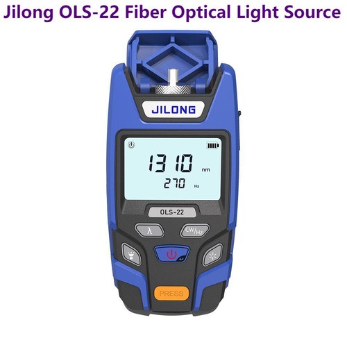 FTTH Fiber Tester Jilong OLS-22 Fiber Optical Light Source SM , MM W/LED Light - Picture 7 of 15