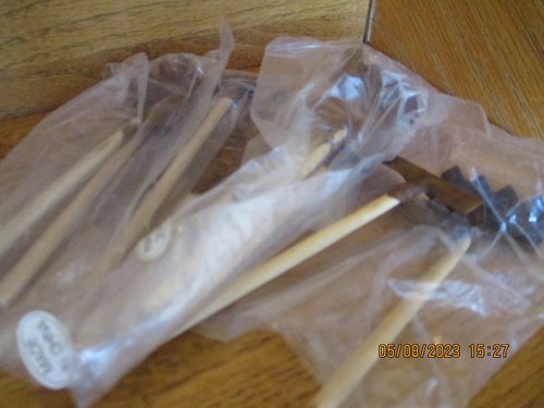 Mini Garden Tools Set of 45! Metal Shovel Rake wood handles *shipping included!* - Picture 8 of 9