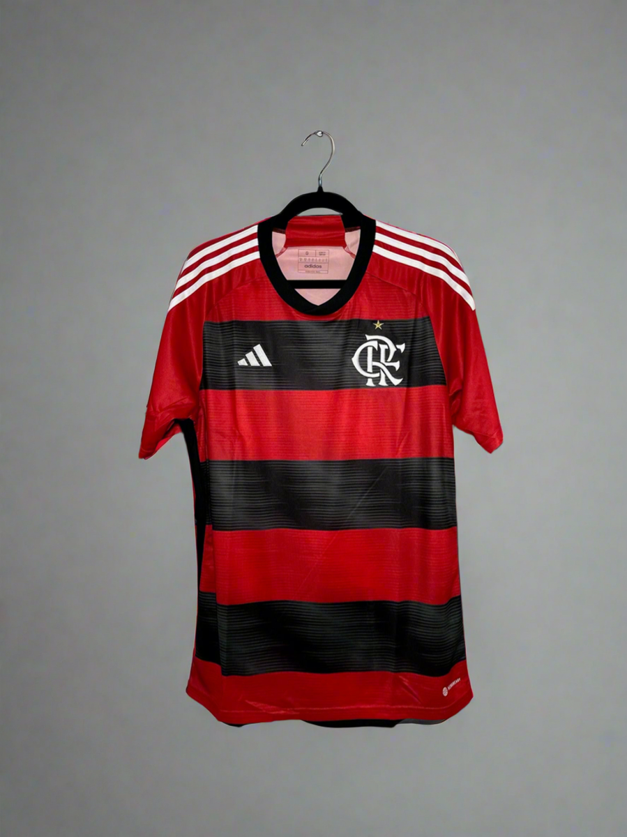Flamengo adidas シャツ サイズP 赤黒 Flamengo - adidas - 2023/2024 - HOME Kit | eBay
