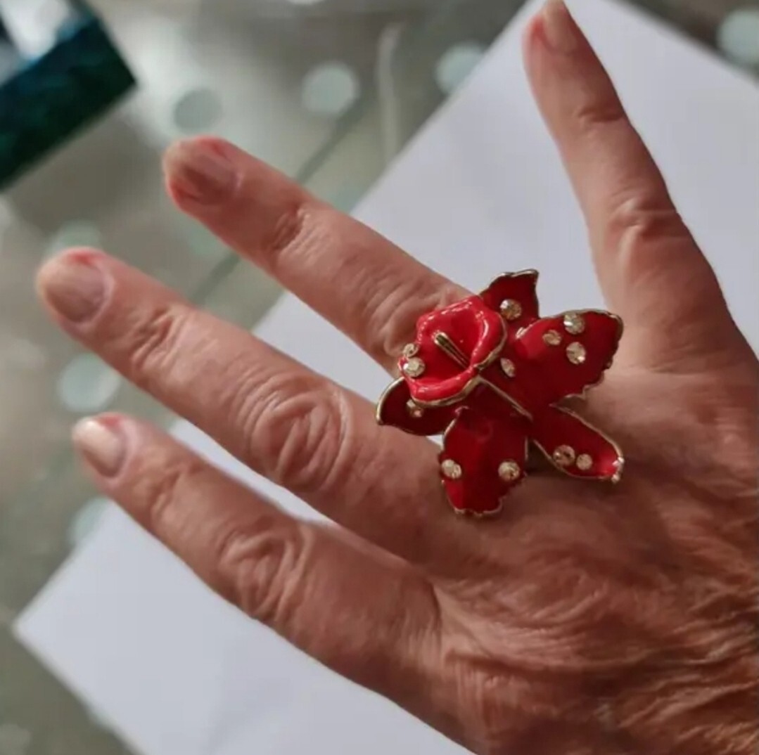 【VERSACE】 HEART RING (1014311 1A00620 3J000) 90_1006571-