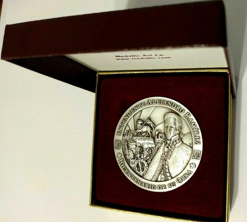 Medaille ALEJANDRO RAMIREZ Dep HACIENDA moneda SOCIEDAD NUMISMATICA PUERTO RICO P - Bild 3 von 12