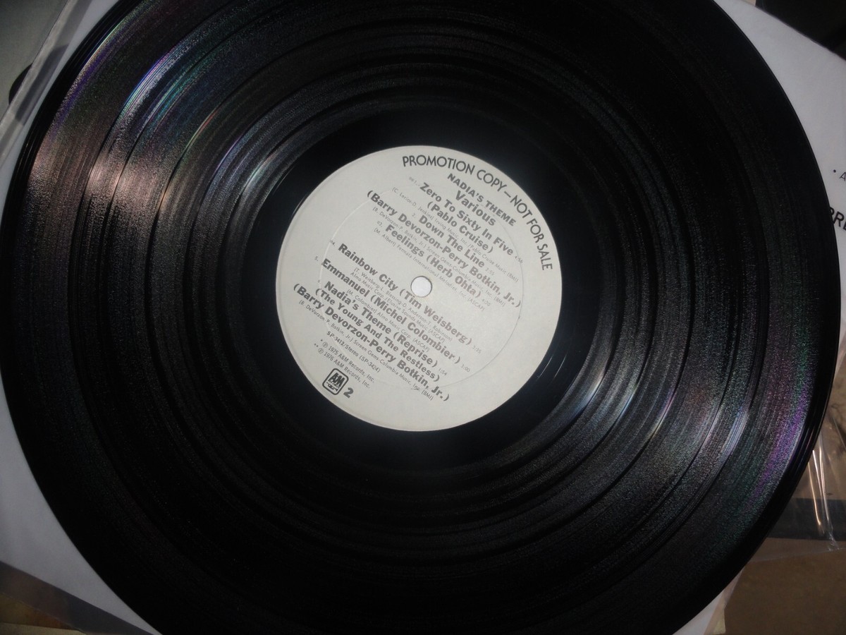 VINYL RECORD LP NADIA'S THEME THE YOUNG AND THE RESTLESS VARIOUS