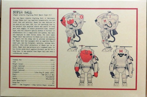 PH Wave Super Ball SAFS Space Type 2C 1/20 Scale Kit SF3D Maschinen Krieger Ma.K - Bild 2 von 3