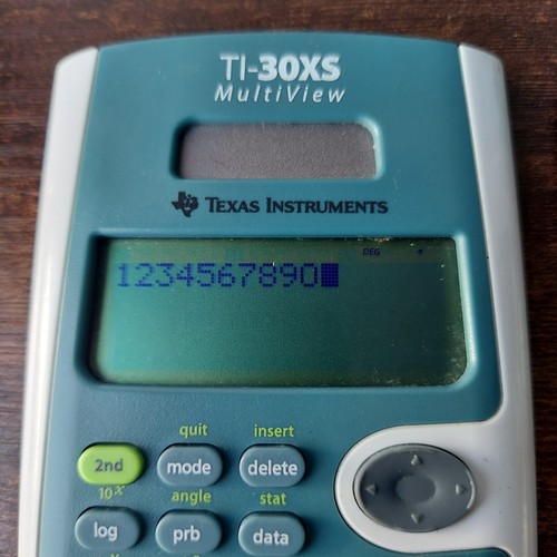 Texas Instruments TI-30XS MultiView Scientific Calculator Solar Powered With Lid - Picture 2 of 6