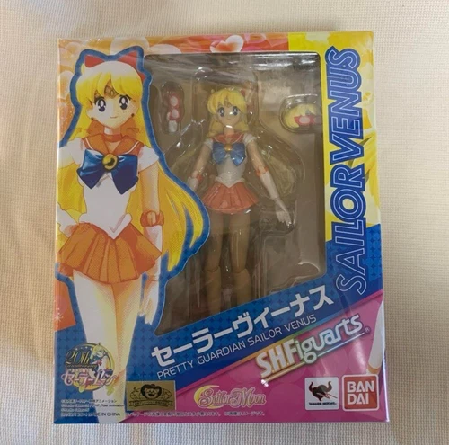 Figura Sailor Moon S.H.Figuarts Sailor Venus Bandai Prtty Guardian de Japón