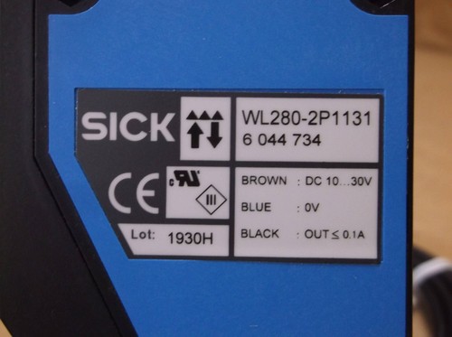 WL280-2P1131 Sick NEW In Box Photoelectric Sensor Switch 6044734 - Picture 4 of 4