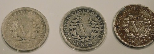 Old US COINS # 25-Barber Quart n Dime, Mercs, Buff n Lib Nicks, Lot Pennies LQQK - Picture 19 of 19