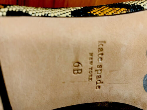 Kate Spade NY Torite flache Slipper Leopardenmuster braun schwarz neu ohne Karton Größe 6 - Bild 8 von 8