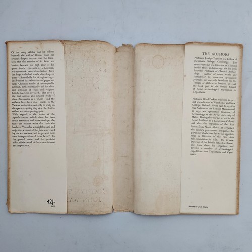 Vatican Search for the Bones of Saint Peter Excavations at His Shrine 1956 UK Ed - Foto 22 di 23