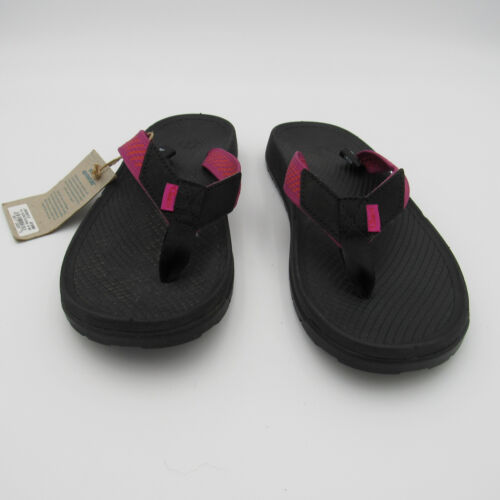 Chaco Lowdown Women's Sandals Fuscia Flip Flop Shoes Size 8 READ - Picture 5 of 9